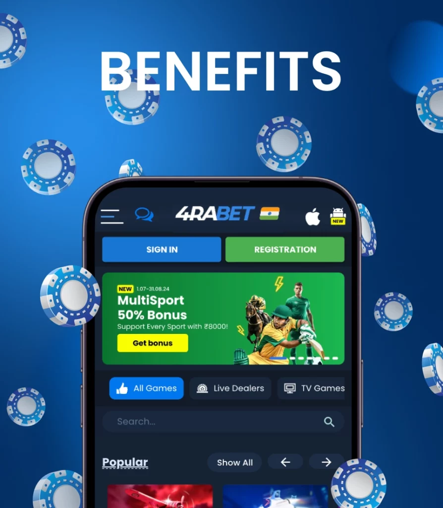 4rabet casino benefits
